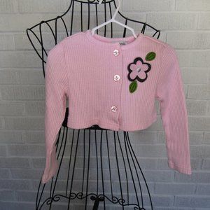 NWOT Girls Youngland 4T pink button up jacket